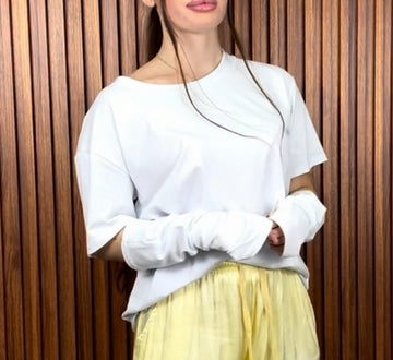 Shirt Over con Manicotti rimovibili