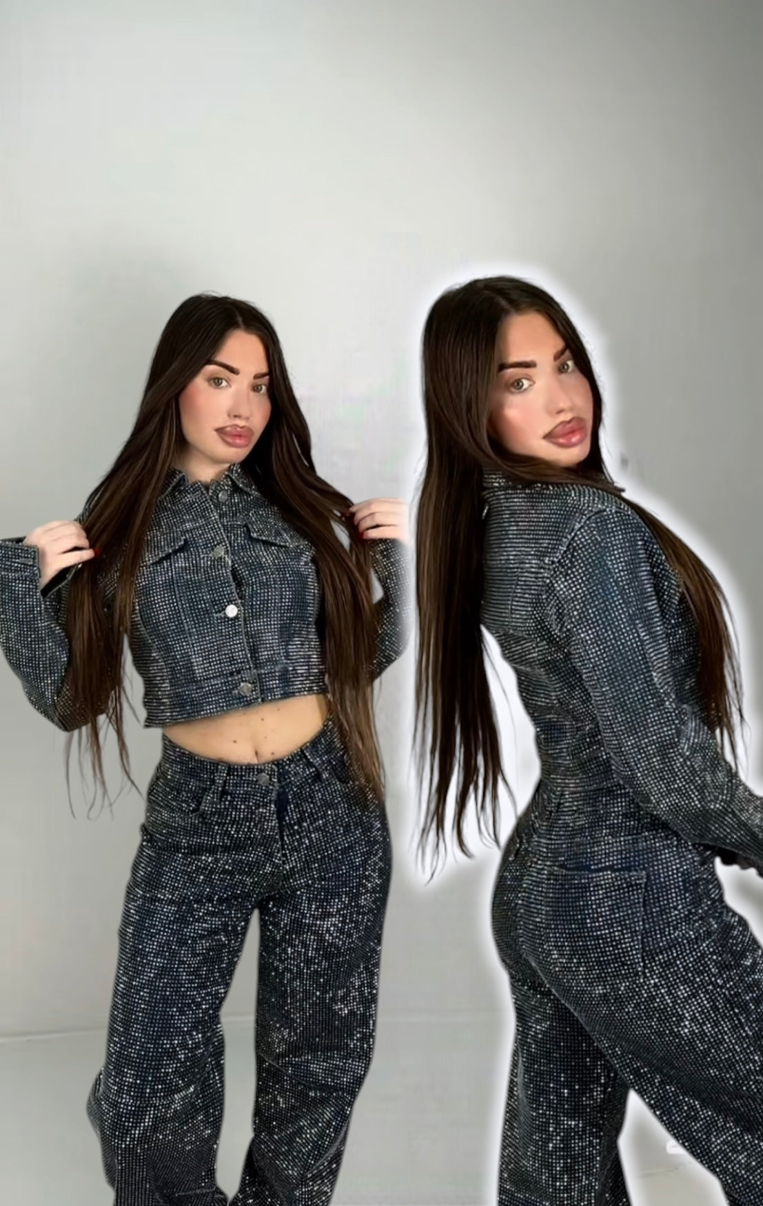 Coordinato denim Scintillio