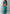 Top filo laminato verde acqua