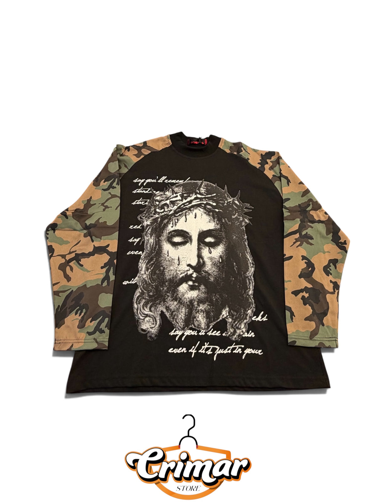 Long-Sleeve Bunker Jesus uomo