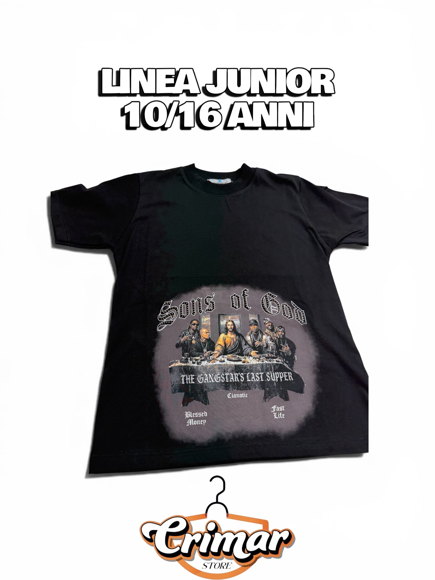 T-Shirt Cianotic Son Of God Junior