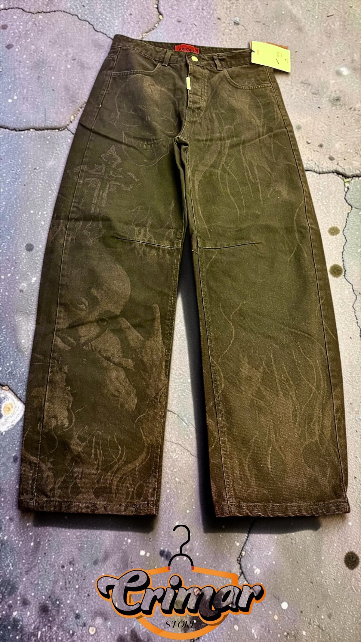 Jeans Bunker Tupac uomo