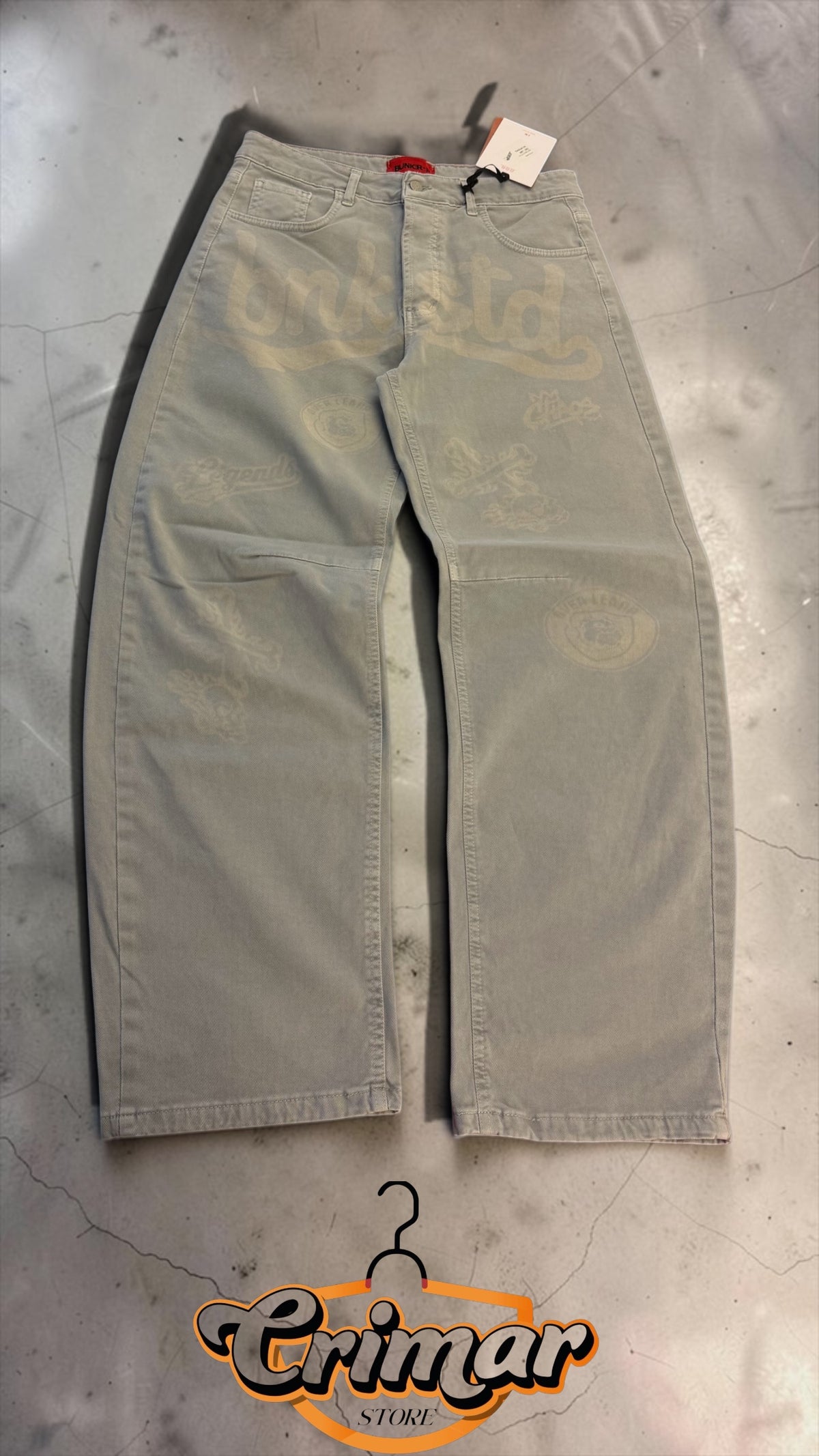 Jeans Bunker Laserizzato uomo