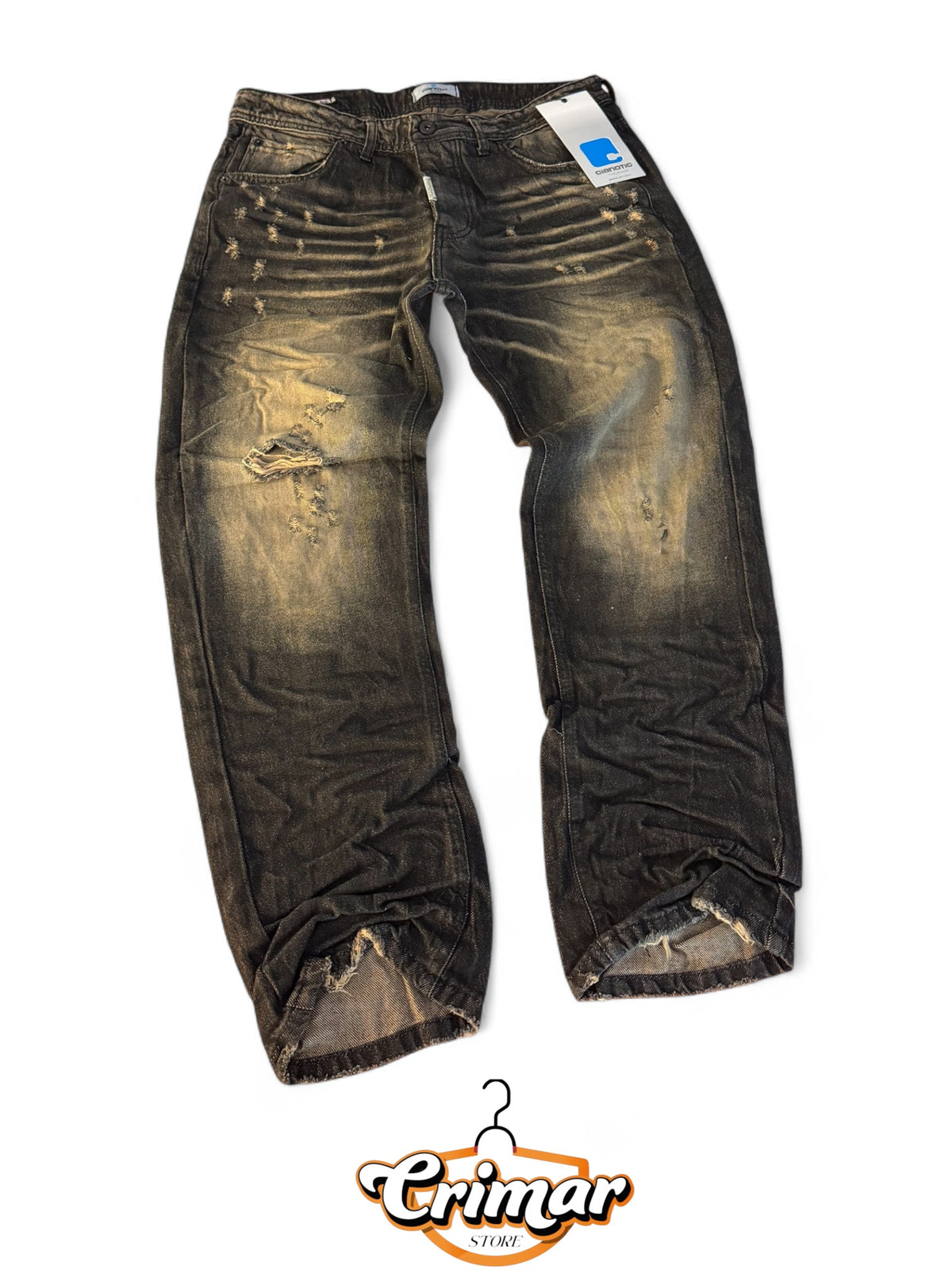 Jeans Cianotic Urban Fade Black uomo
