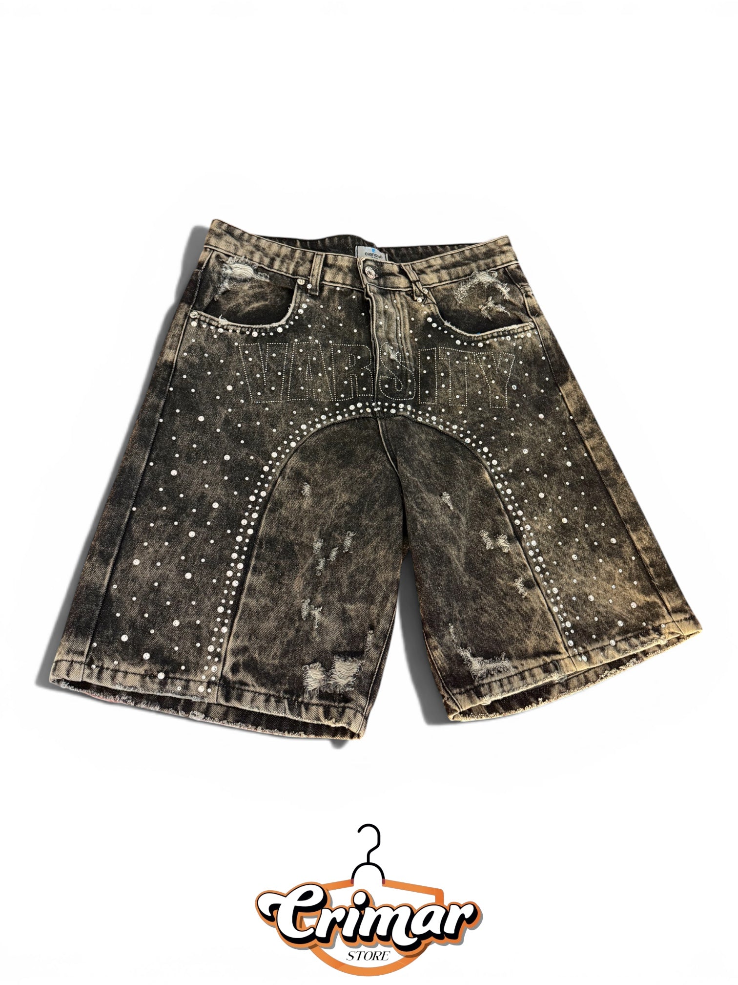 Shorts Cianotic Varsity Diamonds