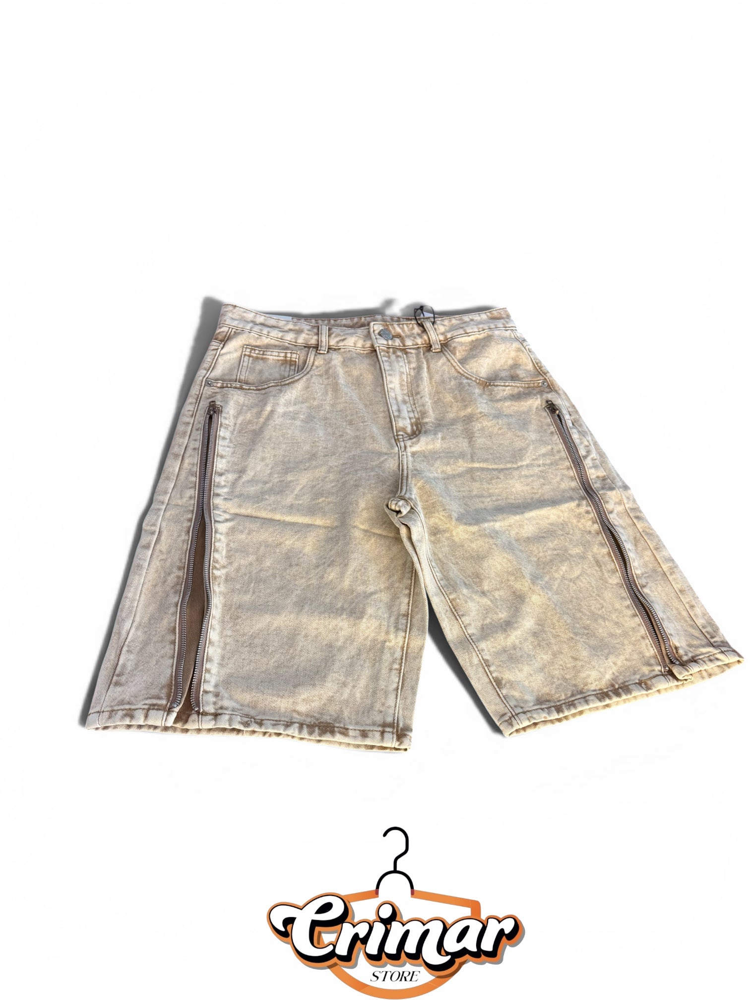 Bermuda Flared Beige