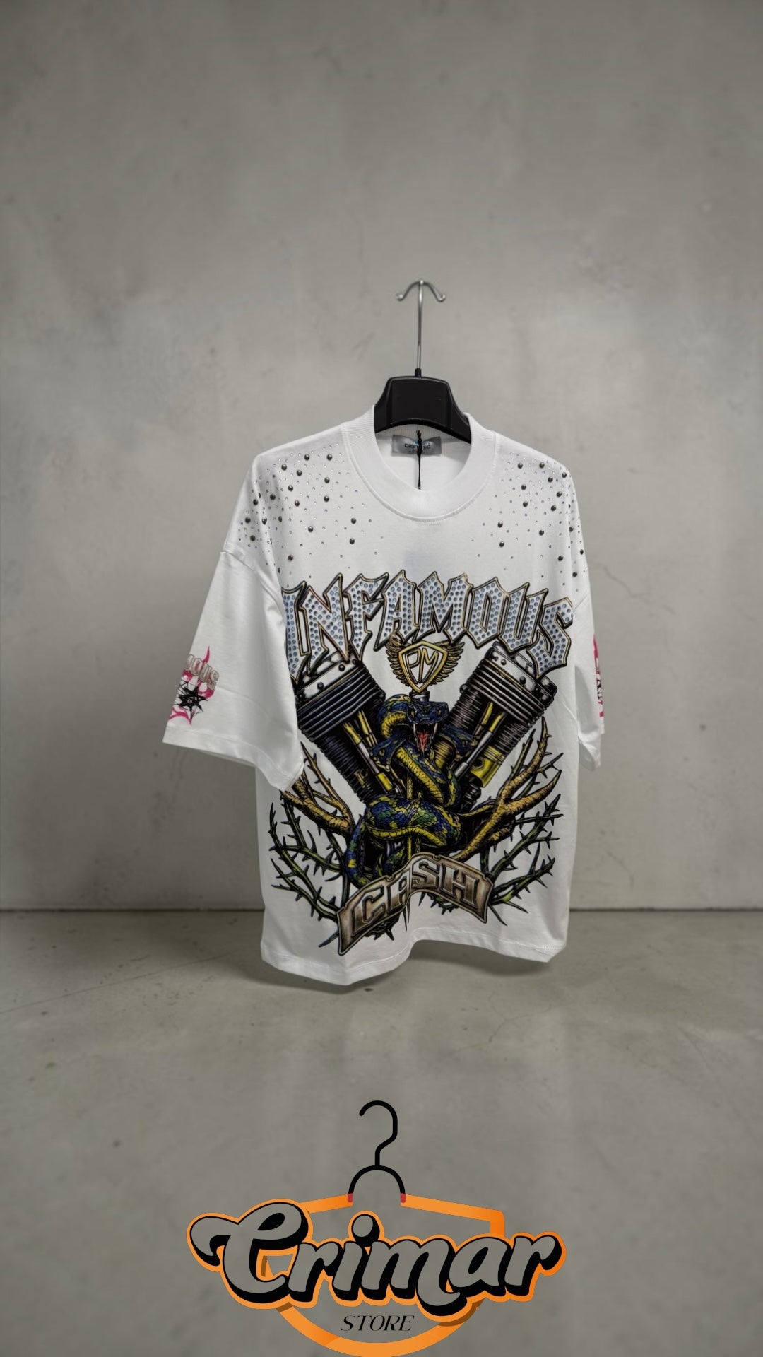 T-shirt cianotic infamous