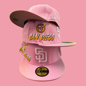 NEW ERA CAP PINK SAN DIEGO